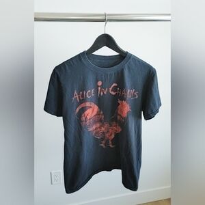 Alice In Chains Rooster Dirt Album Band T-Shirt Black Medium Grunge Rock